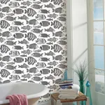 A-Street Prints Wailea - Black Wallpaper | Buy Online A-Street Prints Wailea wallpaper, color Black, SKU 2927-80200