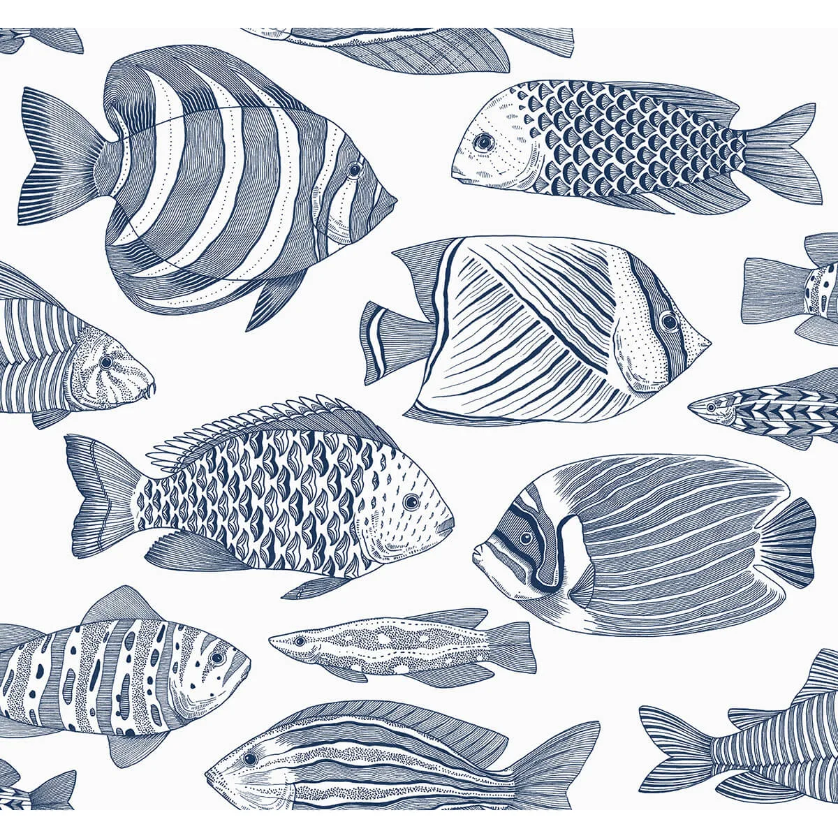 A-Street Prints Wailea wallpaper, color Indigo, SKU 2927-80202