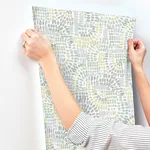 A-Street Prints Wanderer - Aquamarine Wallpaper | Buy Online A-Street Prints Wanderer wallpaper, color Aquamarine, SKU 4146-27214