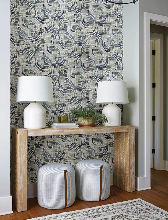 A-Street Prints Wanderer wallpaper, color Blueberry, SKU 4146-27215