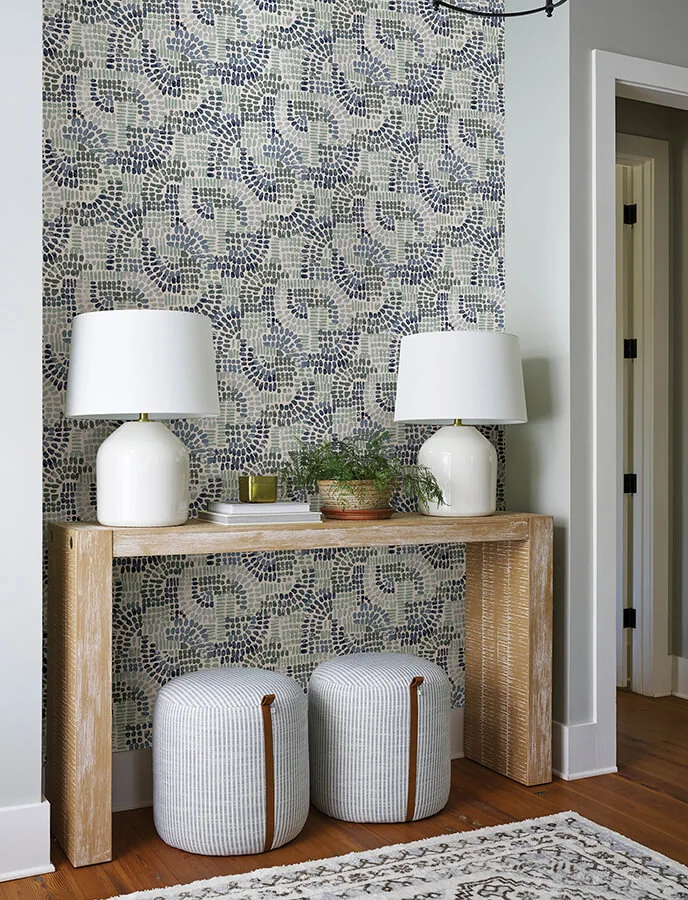 A-Street Prints Wanderer wallpaper, color Blueberry, SKU 4146-27215