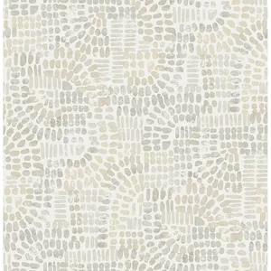A-Street Prints Wanderer wallpaper, color Dove, SKU 4146-27218