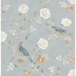 A-Street Prints Wellesley - Blue Heather Wallpaper | Buy Online A-Street Prints Wellesley wallpaper, color Blue Heather, SKU AST4362