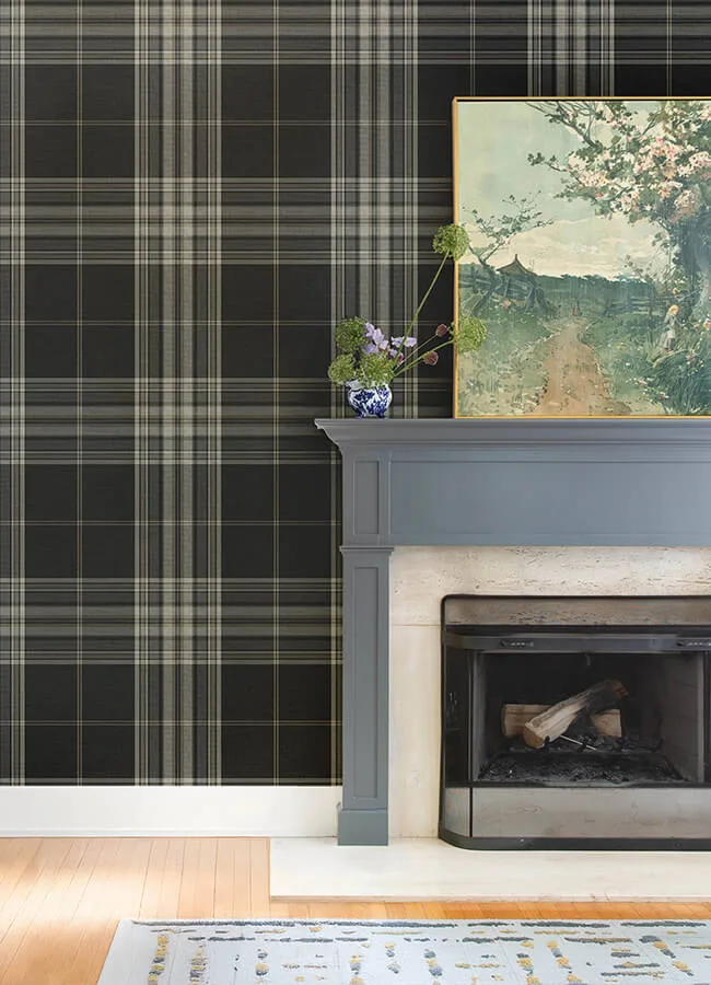 A-Street Prints Westley - Black Wallpaper | Buy Online A-Street Prints Westley wallpaper, color Black, SKU 4147-27388