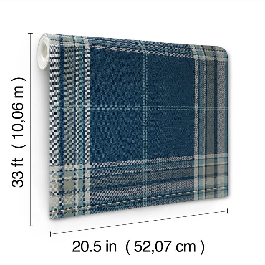 A-Street Prints Westley - Navy Wallpaper | Buy Online A-Street Prints Westley wallpaper, color Navy, SKU 4147-27386