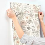 A-Street Prints Whimsy - Coral Wallpaper | Buy Online A-Street Prints Whimsy wallpaper, color Coral, SKU 4135-12807
