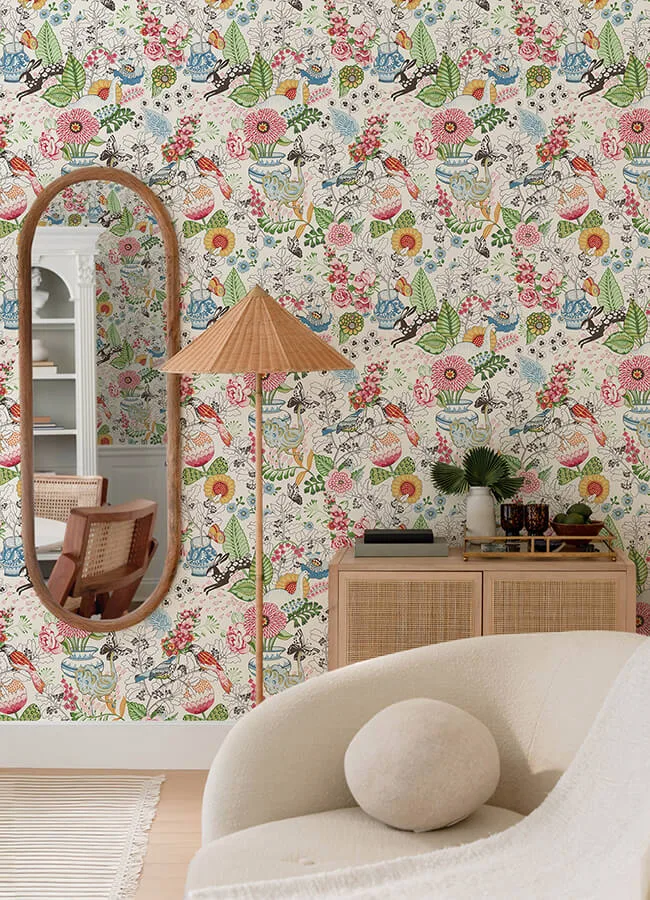 A-Street Prints Whimsy - Multicolor Wallpaper | Buy Online A-Street Prints Whimsy wallpaper, color Multicolor, SKU 4135-12801