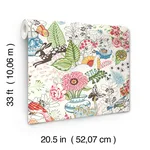 A-Street Prints Whimsy - Multicolor Wallpaper | Buy Online A-Street Prints Whimsy wallpaper, color Multicolor, SKU 4135-12801