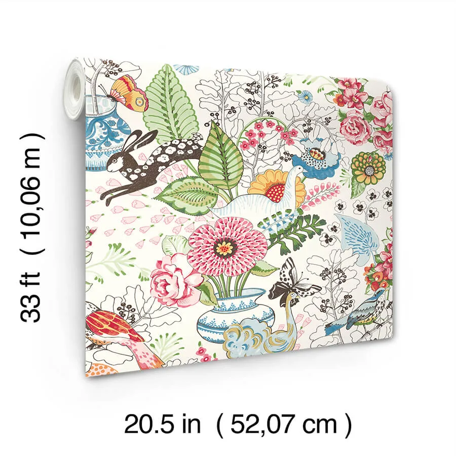 A-Street Prints Whimsy - Multicolor Wallpaper | Buy Online A-Street Prints Whimsy wallpaper, color Multicolor, SKU 4135-12801