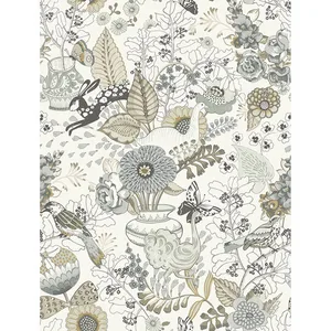 A-Street Prints Whimsy wallpaper, color Neutral, SKU 4135-12806