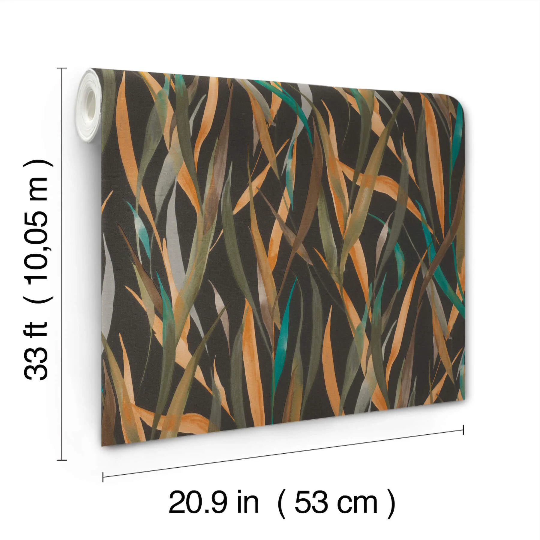 A-Street Prints Willoughby wallpaper, color Black, SKU 4202-330250