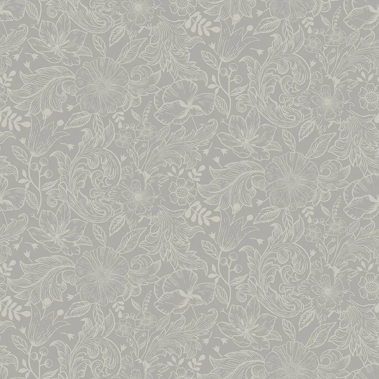 A-Street Prints Wilma wallpaper, color Grey, SKU 2999-13126