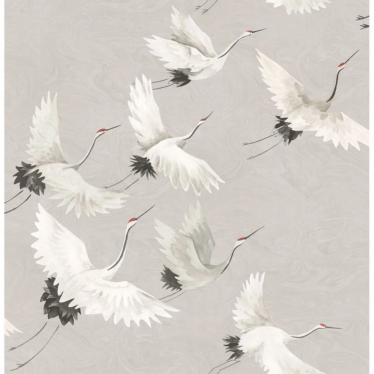 A-Street Prints Windsong wallpaper, color Grey, SKU 2764-24304