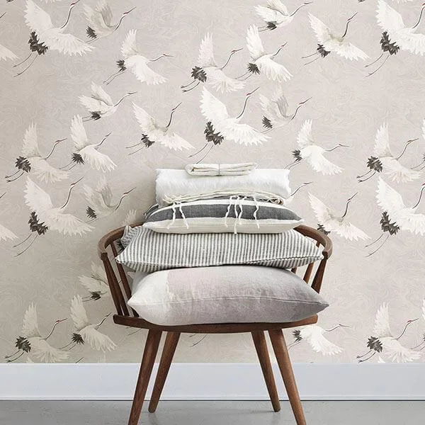A-Street Prints Windsong wallpaper, color Grey, SKU 2764-24304
