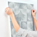 A-Street Prints Woodbine wallpaper, color Slate, SKU 4155-27343