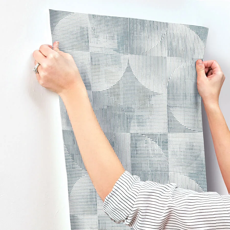 A-Street Prints Woodbine wallpaper, color Slate, SKU 4155-27343