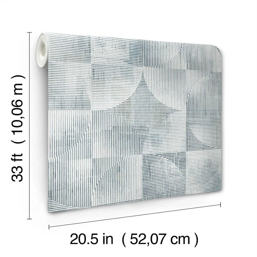 A-Street Prints Woodbine wallpaper, color Slate, SKU 4155-27343