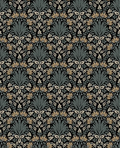 A-Street Prints Woodbury wallpaper, color Black, SKU 4173-27630