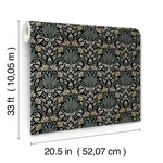 A-Street Prints Woodbury - Black Wallpaper | Buy Online A-Street Prints Woodbury wallpaper, color Black, SKU 4173-27630