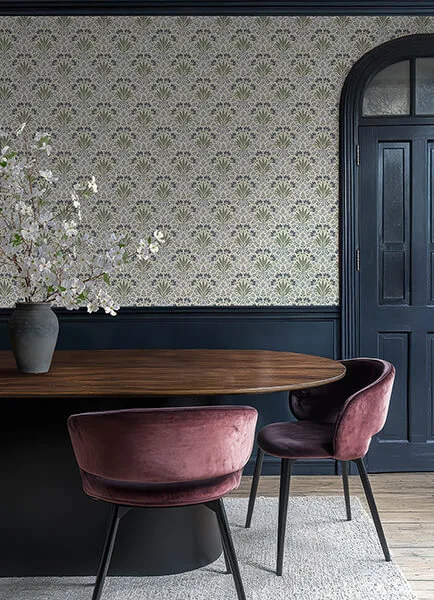 A-Street Prints Woodbury wallpaper, color Blue, SKU 4173-27632
