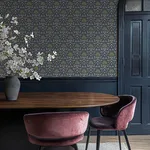 A-Street Prints Woodbury - Navy Wallpaper | Buy Online A-Street Prints Woodbury wallpaper, color Navy, SKU 4173-27634