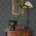 A-Street Prints Woodbury - Navy Wallpaper | Buy Online A-Street Prints Woodbury wallpaper, color Navy, SKU 4173-27634