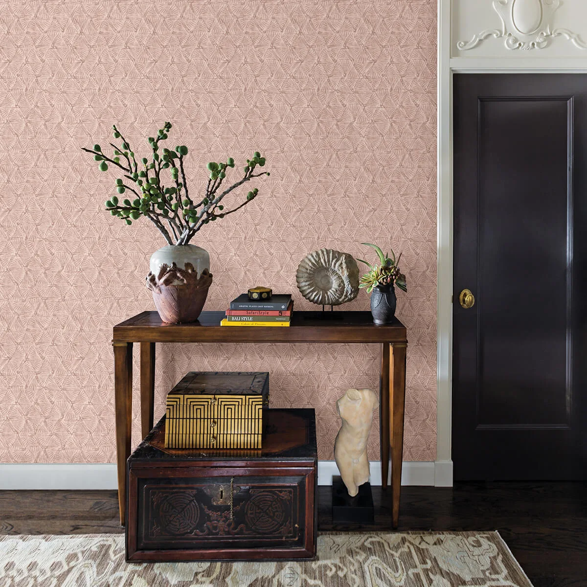 A-Street Prints Wright - Rose Gold Wallpaper | Buy Online A-Street Prints Wright wallpaper, color Rose Gold, SKU 2970-26118