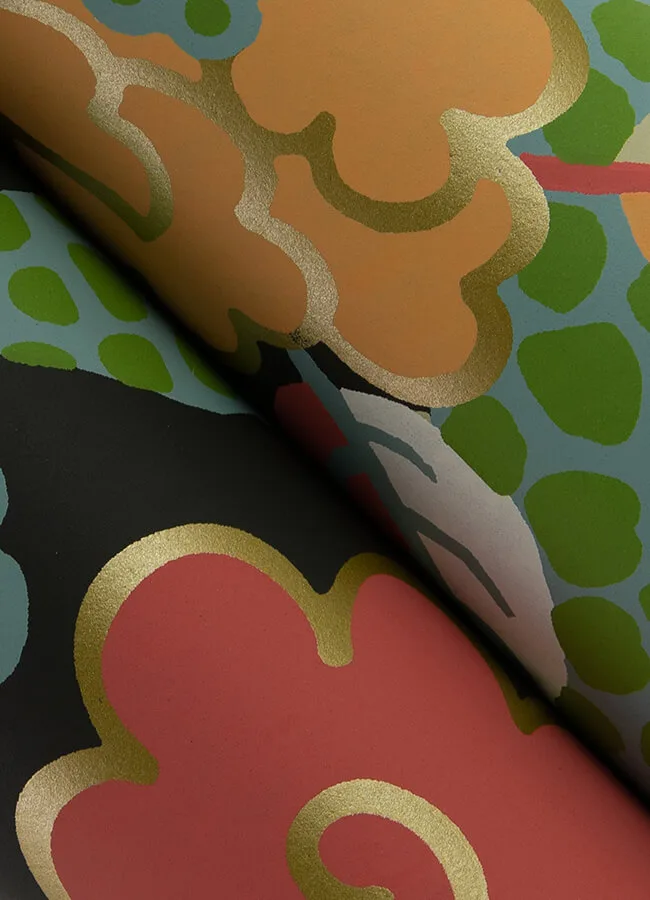 A-Street Prints Yanci wallpaper, color Green, SKU 4120-72005
