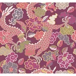A-Street Prints Yanci - Plum Wallpaper | Buy Online A-Street Prints Yanci wallpaper, color Plum, SKU 4120-72009