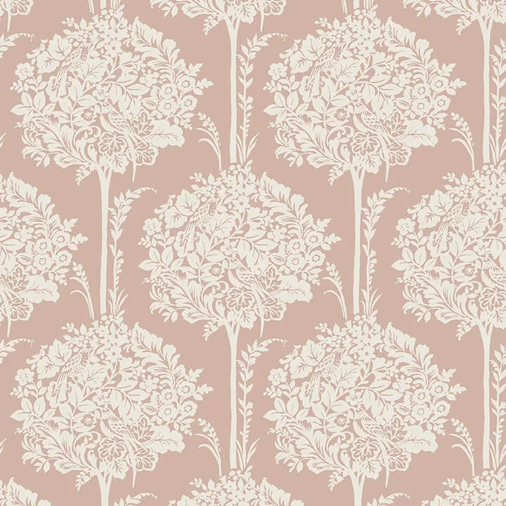 A-Street Prints Zaria wallpaper, color Apricot, SKU 4074-26624