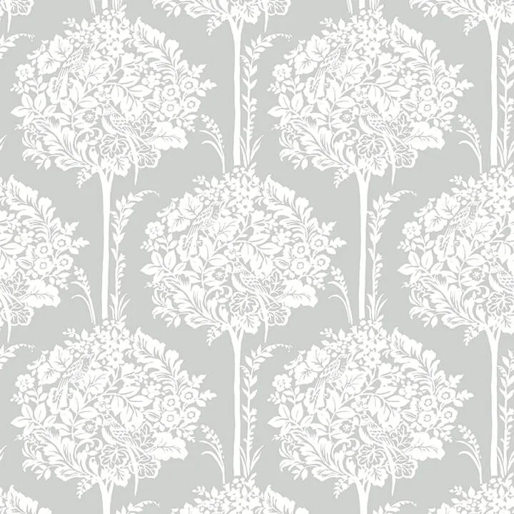 A-Street Prints Zaria wallpaper, color Grey, SKU 4074-26625
