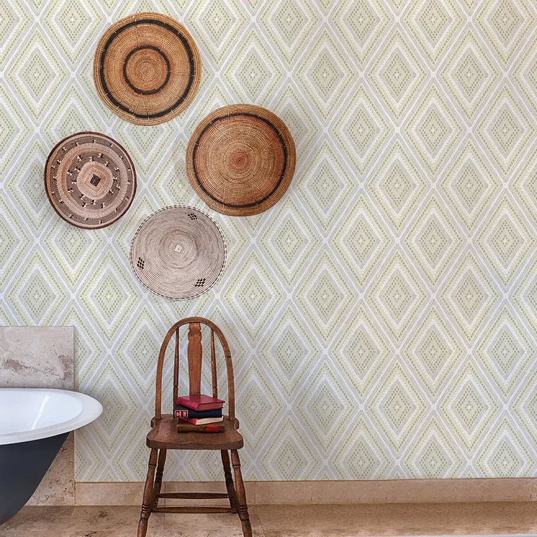 A-Street Prints Zaya wallpaper, color Light Yellow, SKU 2969-26014