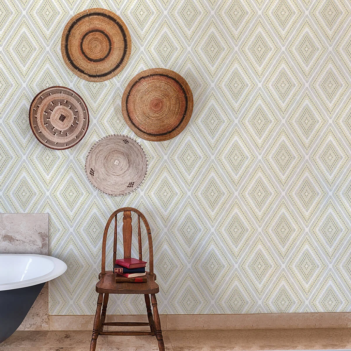 A-Street Prints Zaya wallpaper, color Light Yellow, SKU 2969-26014