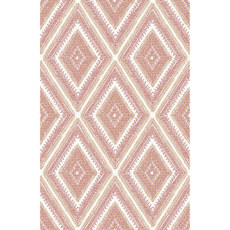 A-Street Prints Zaya wallpaper, color Orange, SKU 2969-26015