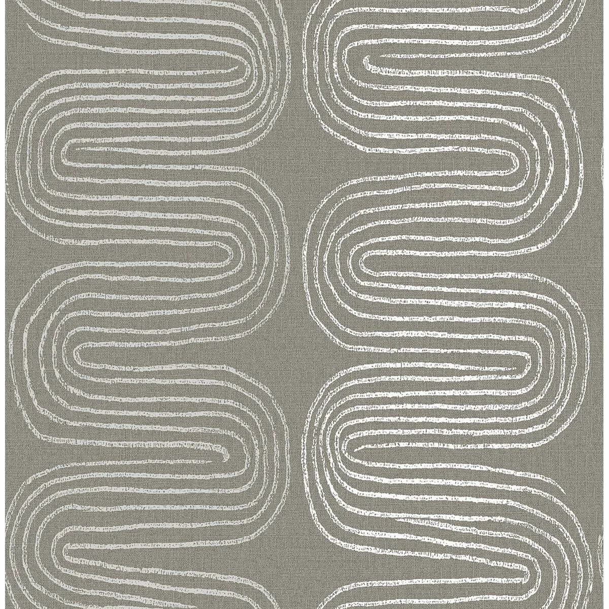 A-Street Prints Zephyr wallpaper, color Brown, SKU 2793-24740