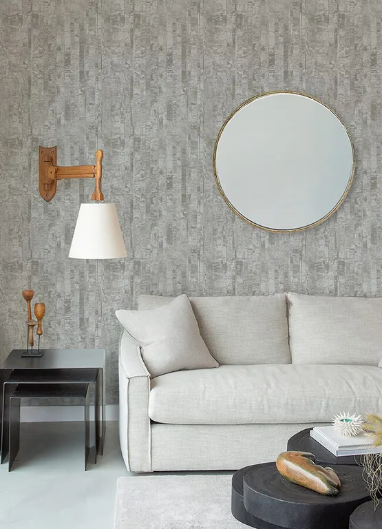 A-Street Prints Zinarliya wallpaper, color Silver, SKU 4105-86628