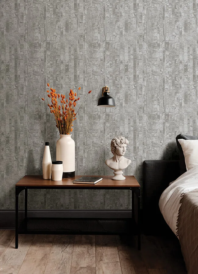 A-Street Prints Zinarliya wallpaper, color Silver, SKU 4105-86628