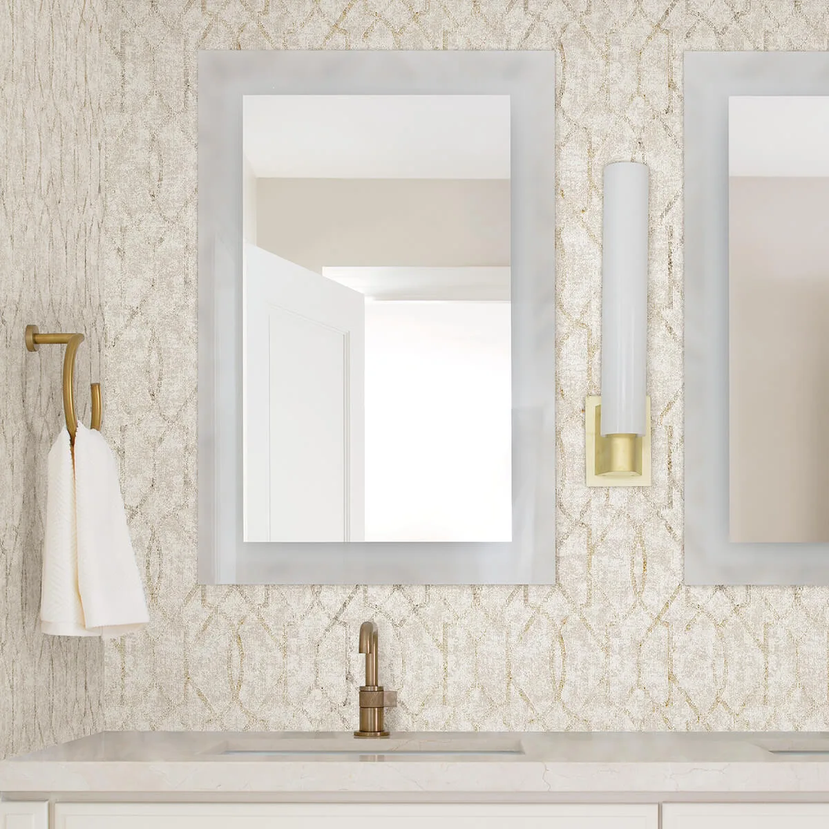 A-Street Prints Ziva - Gold Wallpaper | Buy Online A-Street Prints Ziva wallpaper, color Gold, SKU 4019-86450