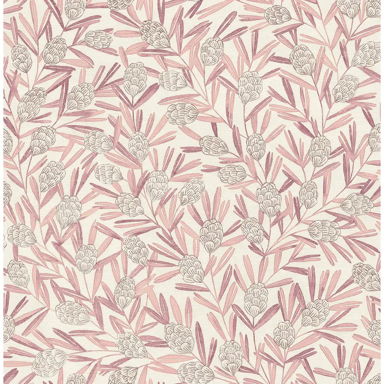 A-Street Prints Zulma wallpaper, color Pink, SKU 2970-26104