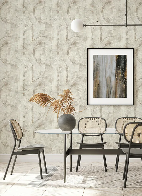 Advantage Abe wallpaper, color Bone, SKU 4096-554748
