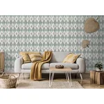 Advantage Ace - Teal Wallpaper | Buy Online Advantage Ace wallpaper, color Teal, SKU 4020-96101