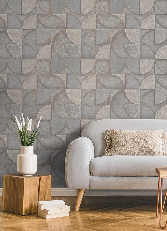 Advantage Addison - Grey Wallpaper | Buy Online Advantage Addison wallpaper, color Grey, SKU 4125-26749