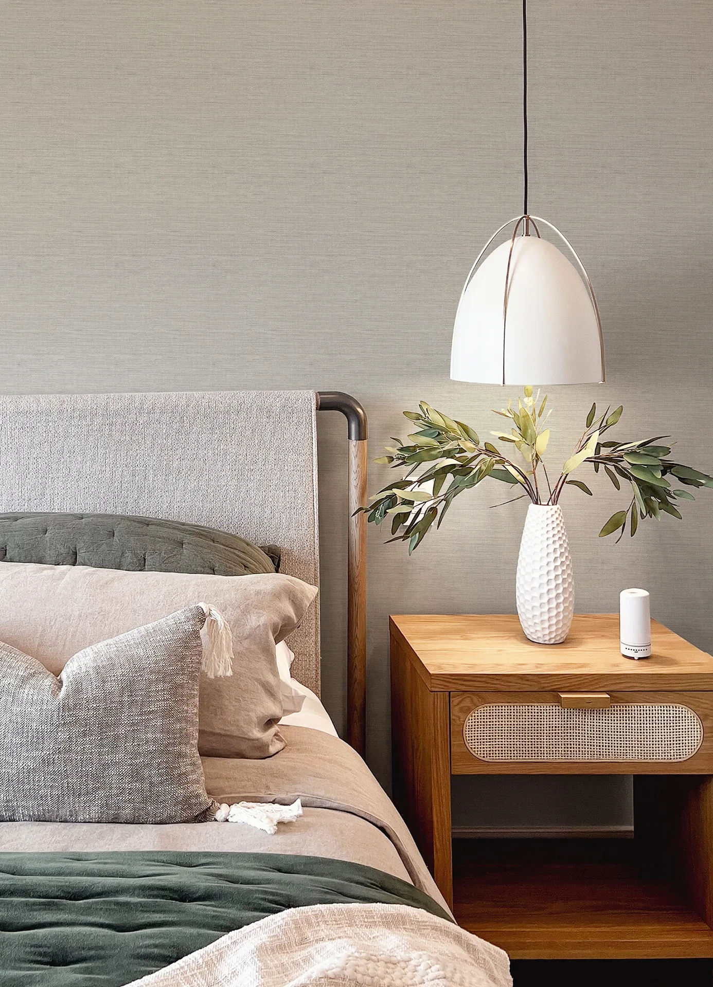 Advantage Agave wallpaper, color Stone, SKU 4157-24279