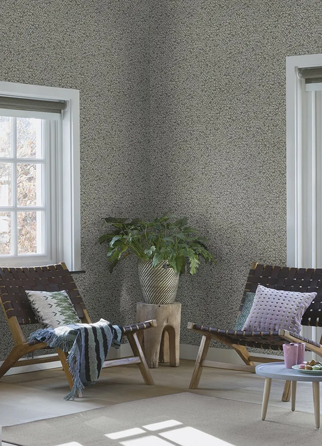 Advantage Arbus - Black Wallpaper | Buy Online Advantage Arbus wallpaper, color Black, SKU 2980-704358