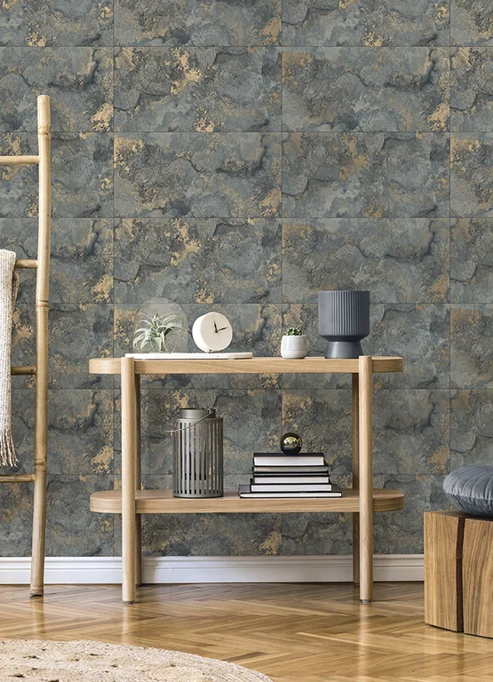 Advantage Aria wallpaper, color Slate, SKU 4125-26734