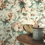 Advantage Attia - Light Blue Wallpaper | Buy Online Advantage Attia wallpaper, color Light Blue, SKU 2980-485134