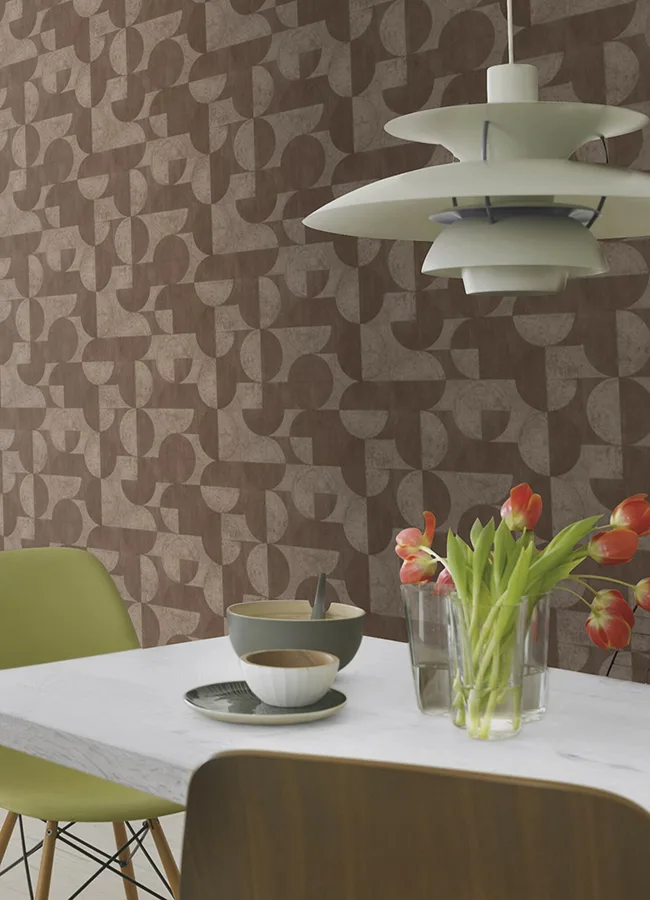 Advantage Barcelo - Brown Wallpaper | Buy Online Advantage Barcelo wallpaper, color Brown, SKU 2980-521368