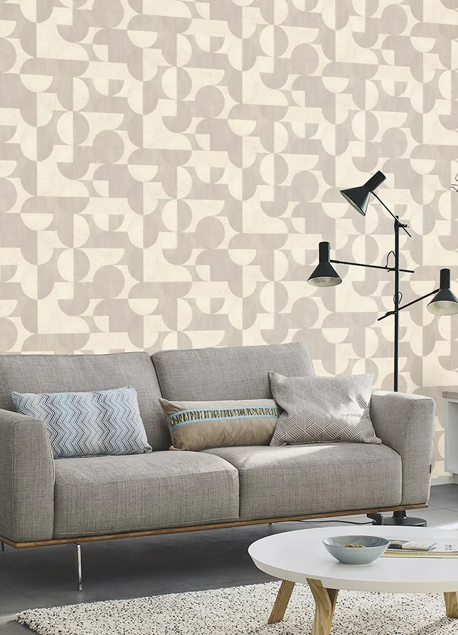 Advantage Barcelo wallpaper, color Light Grey, SKU 2980-521313