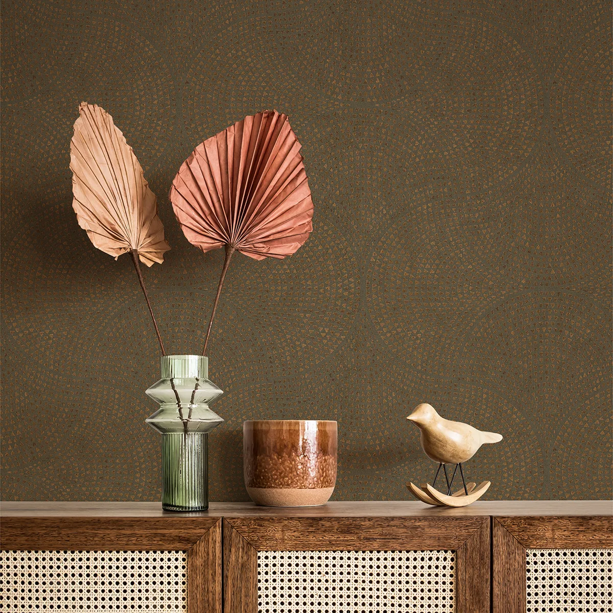 Advantage Bel Air wallpaper, color Copper, SKU 4044-38027-3