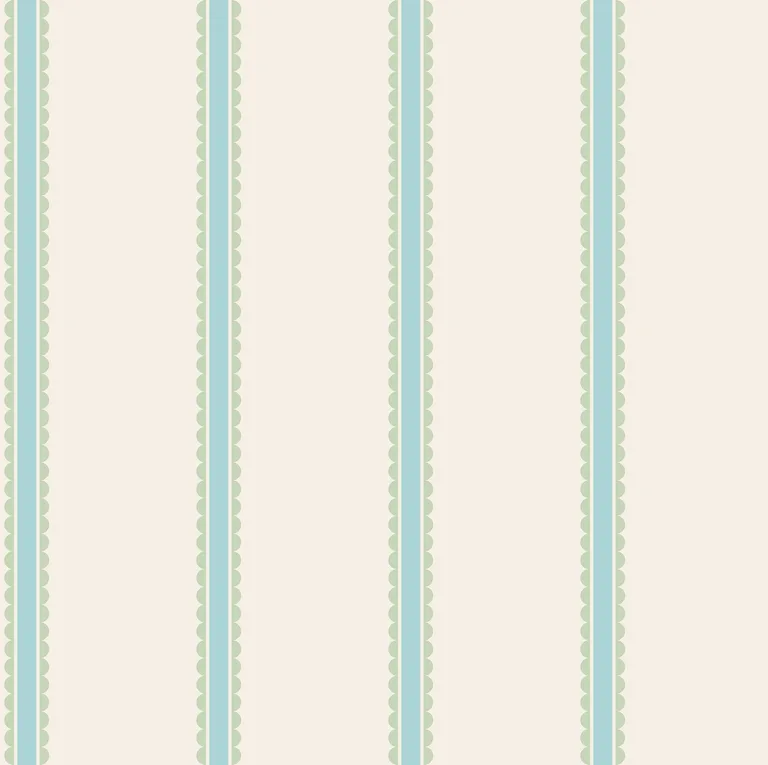 Advantage Bobbin Stripe wallpaper, color Aqua, SKU 4203-27573